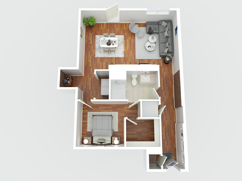 513 James Brown Blvd Studio-2 Beds Apartment for Rent - Photo Gallery 21